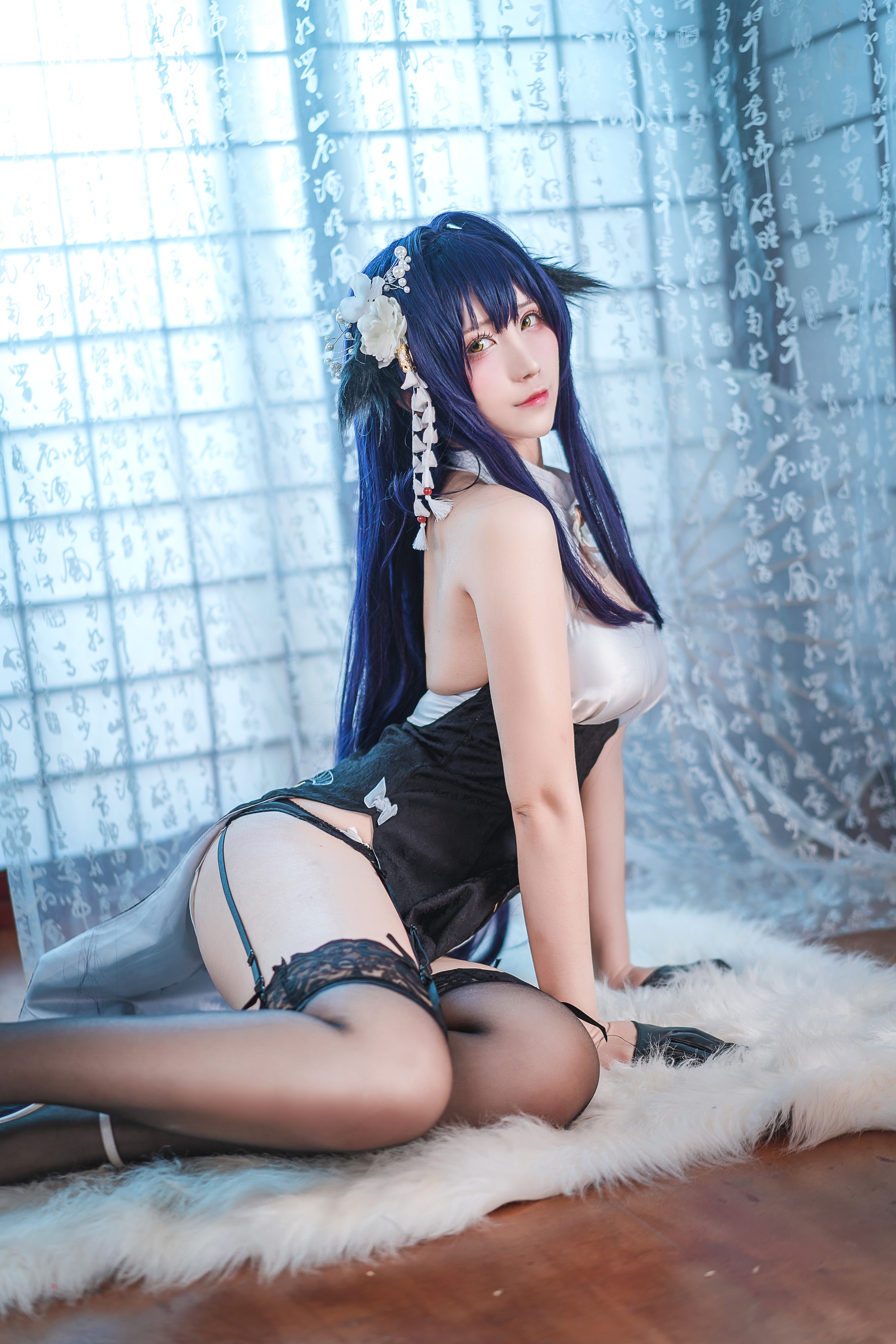 图片[1]-九曲Jean –  NO.075 吾妻旗袍 [28P]-XikXak